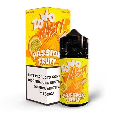 Producto - Zomo Nasty 60ml 3mg Passion Fruit