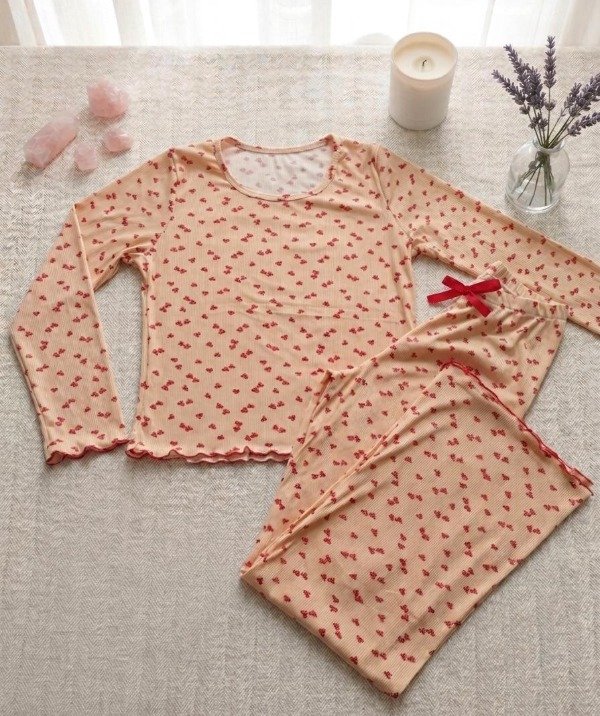 Producto - Pijama morley naranja 7106A