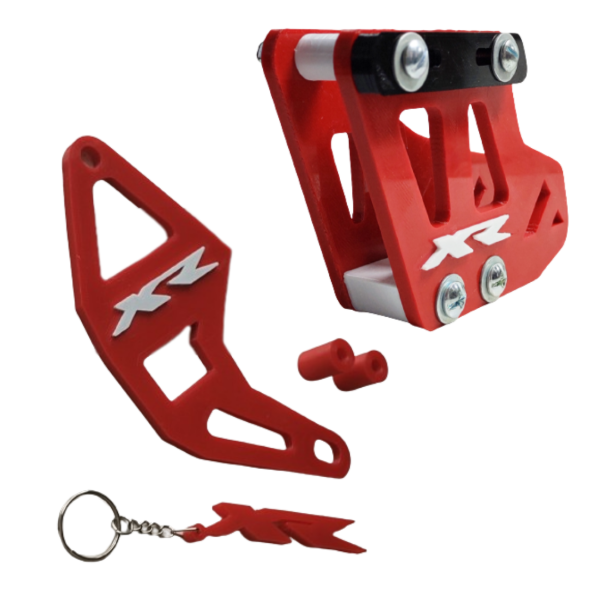 Producto - Kit Guía De Cadena Cubre Piñón Xr +llavero Honda Xr125 150 - 0