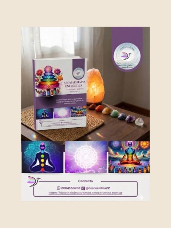 Producto - E-book "Aromaterapia energética: los 7 chakras"