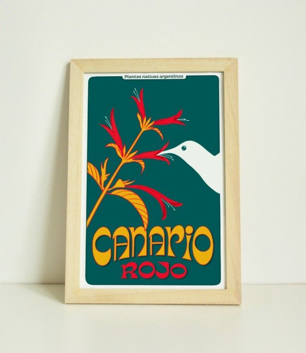 Producto - Print - Canario Rojo