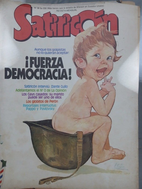 Producto - REVISTA SATIRICON N 38