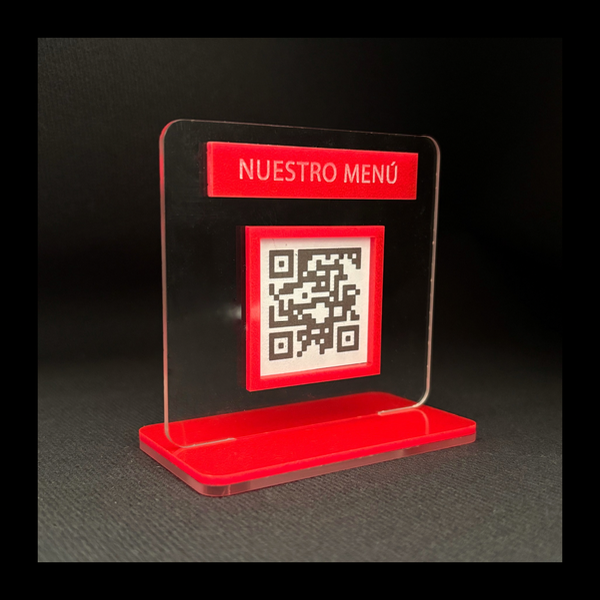 Producto - Cartel QR Mesa Bar