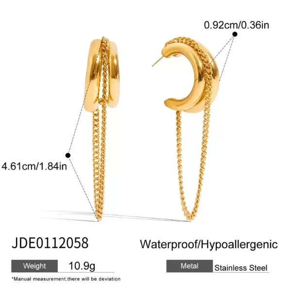Producto - Aros Tini Gold - 3