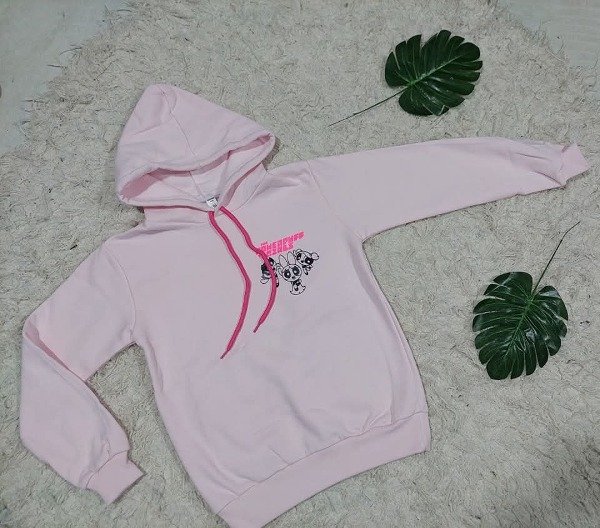 Producto - BUZO FRISADO DOBLE ESTAMPA "POWER GIRL"