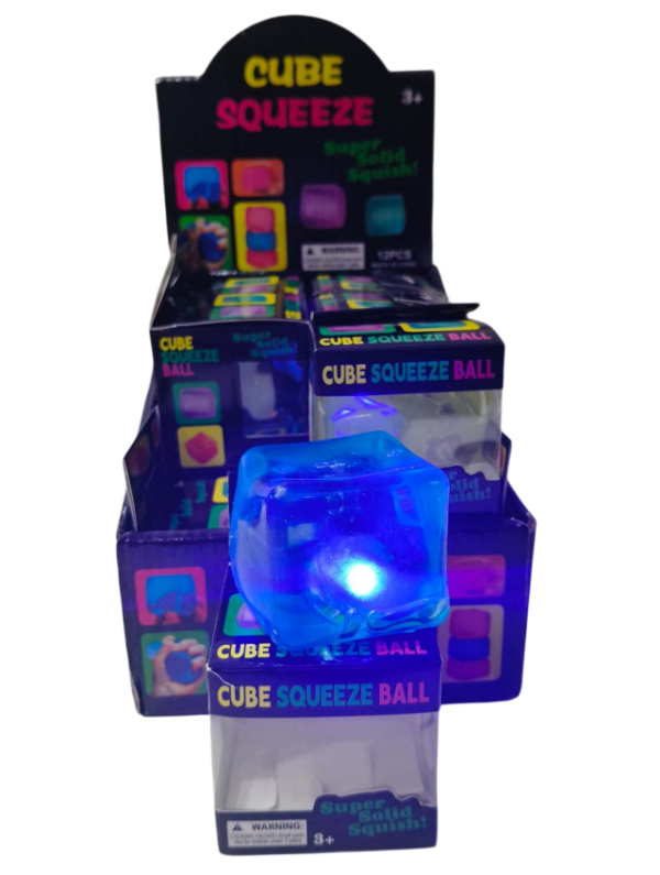 Producto - SQUISHY CUBO CON LUZ SURT