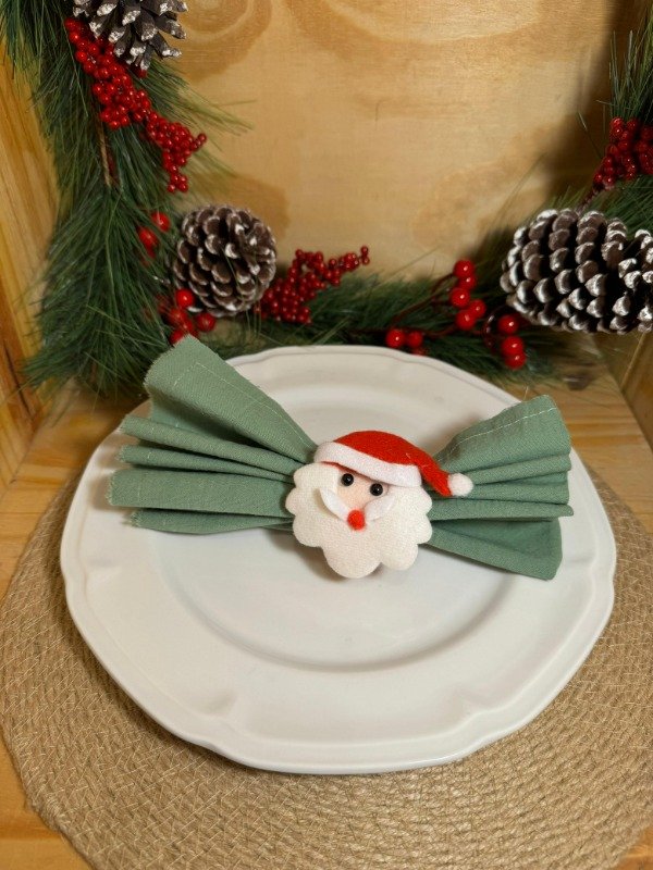 Producto - Portaservilleta Pañolenci Santa (Efectivo: 2.000)