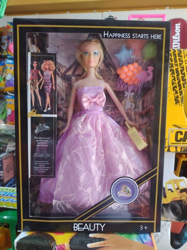 Producto - Muñeca Beauty Fiesta Gala Lila 1442964