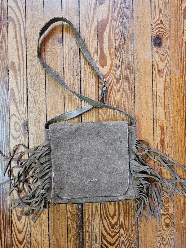 Producto - Cartera Blaqué Marrón Gamuza