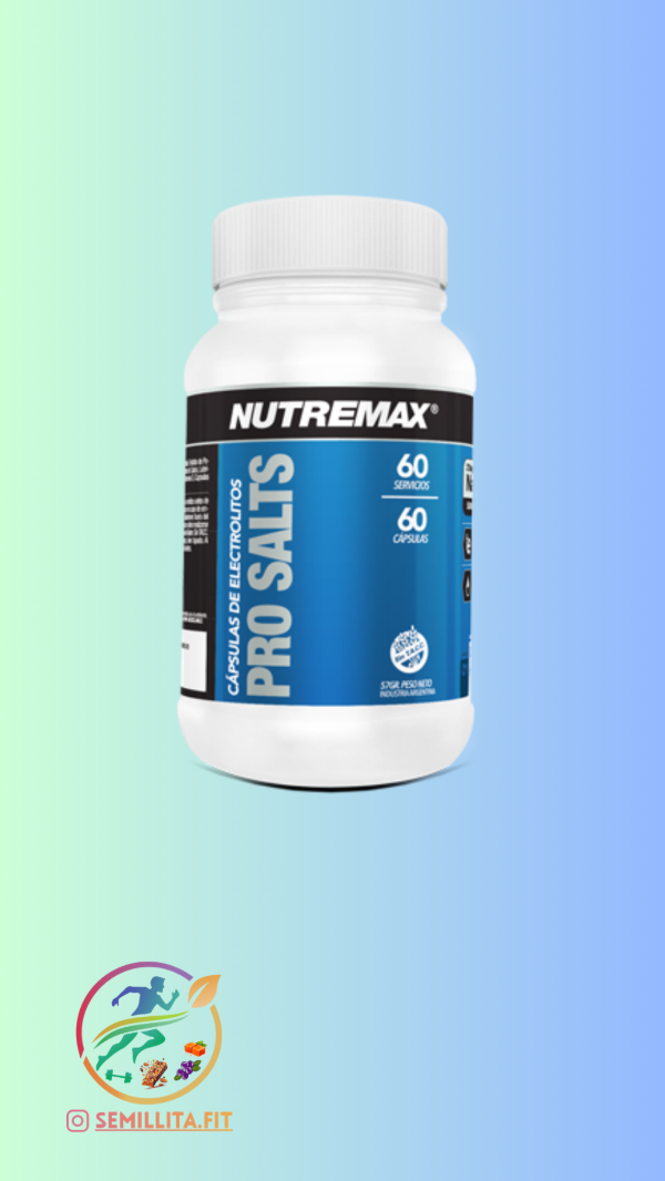 Producto - SALES ELECTROLITOS - Nutremax 60 Cápsulas