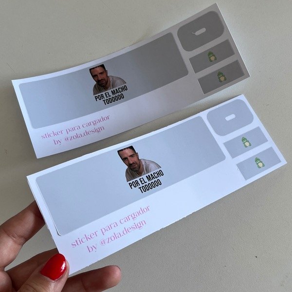 Producto - Sticker para cargador Martin cirio