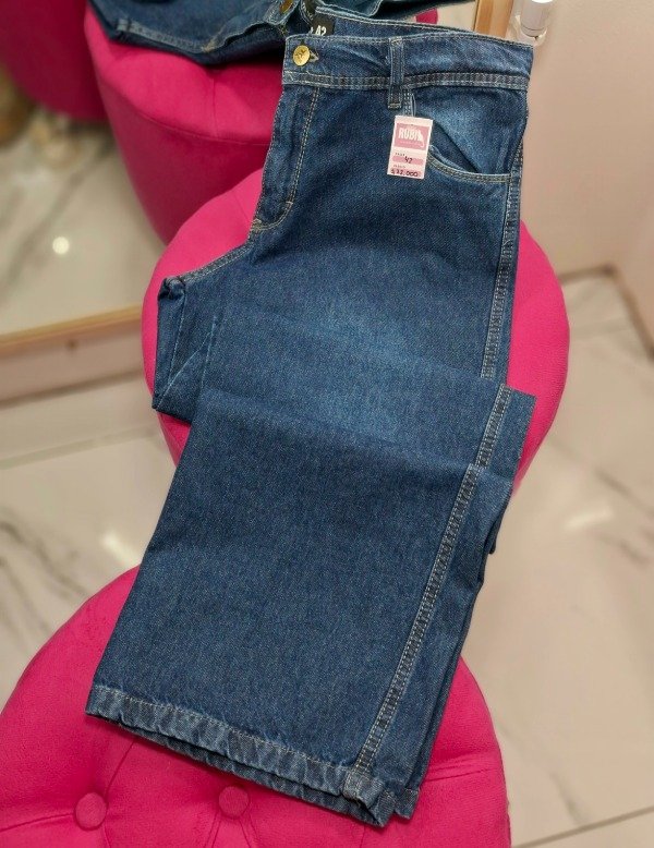 Producto - Jeans wide blue rígido