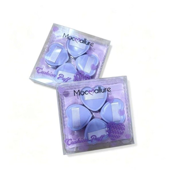 Producto - MINI ESPONJA DE MAQUILLAJE X4U PULPURA FF130