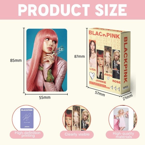 Producto - 55 lomocards Blackpink - 3