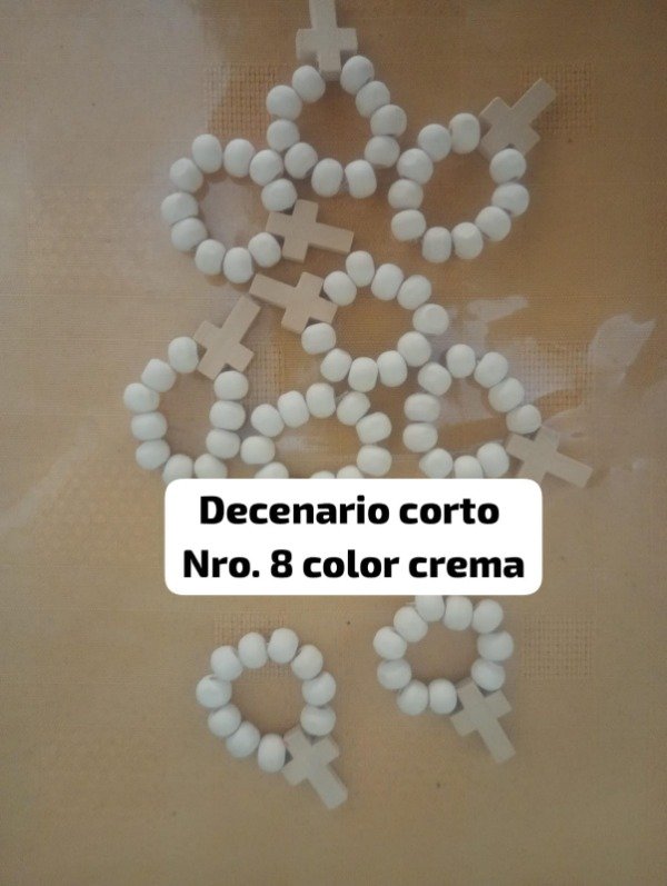 Producto - Decenario Corto Esfera 8 mm., de madera - 2