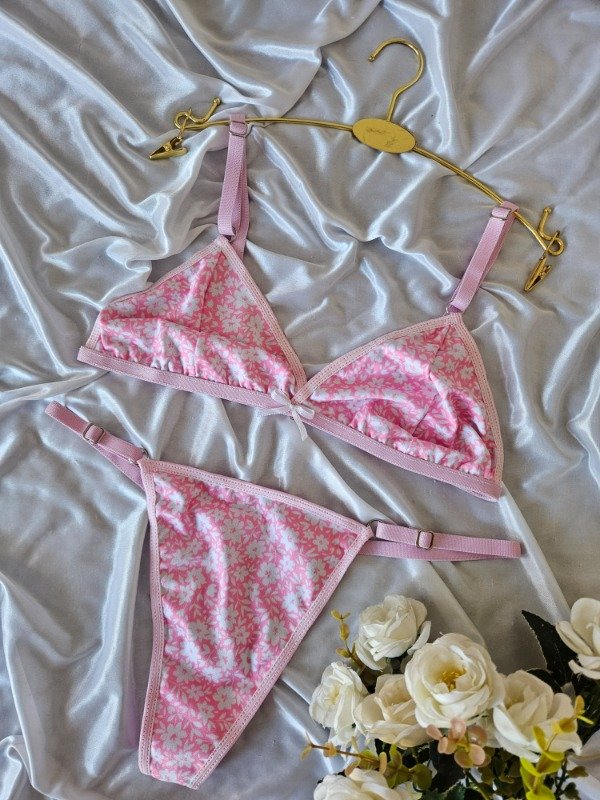 Producto - CONJUNTO LYCRA ESTAMPADO (A17 A) ROSA