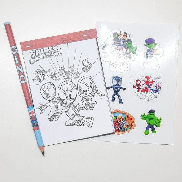 Producto - Libro actividades Spidey y sus amigos