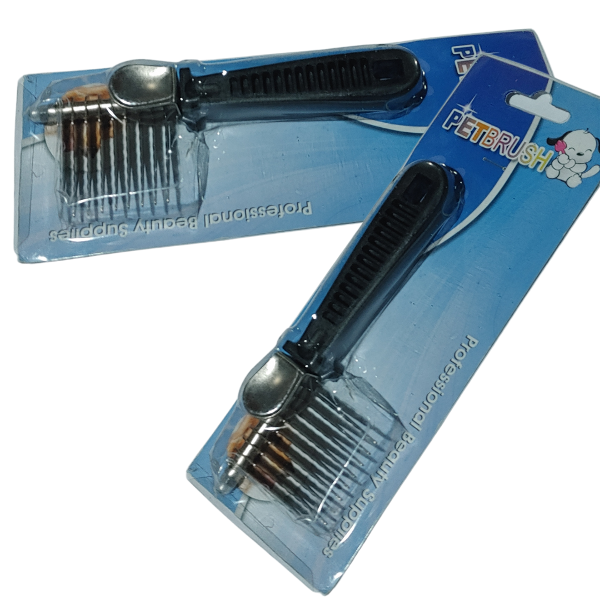 Producto - Peine Para Mascotas Sacanudos Perros Gatos Metal - 4