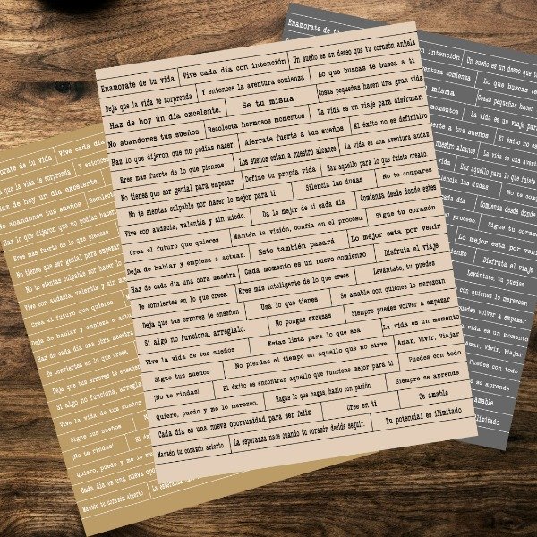 Producto - Stickers: Frases en español