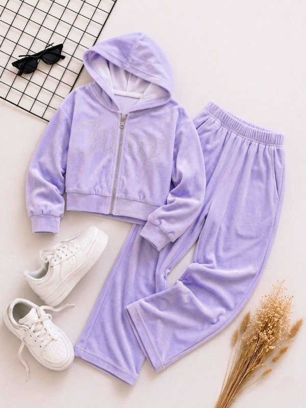 Producto - CONJUNTO JUICY LILA (CAMPERA + PALAZO)