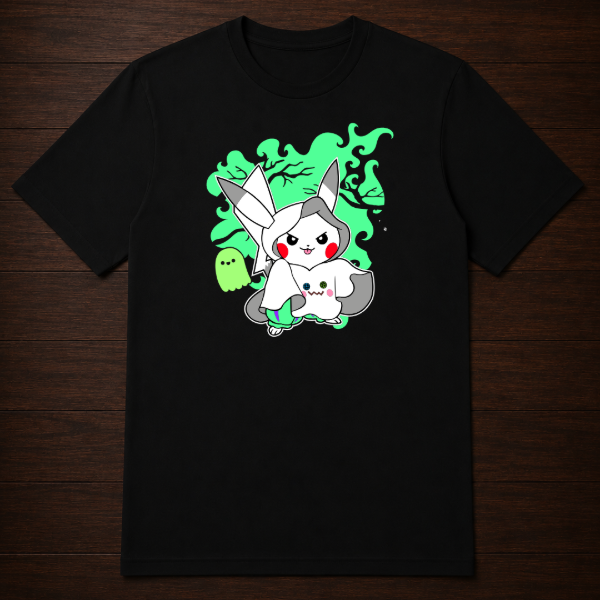 Producto - Remera - Pikachu fantasma (Pokemon) - 0