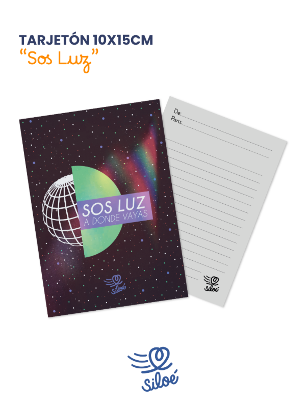 Producto - Tarjetón - "Sos Luz"