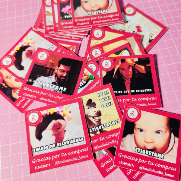 Producto - 100 Tags de Memes Virales (6x6cm) - 4