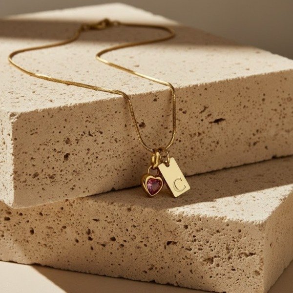 Producto - Cadenita Amuleto Lisa Gold