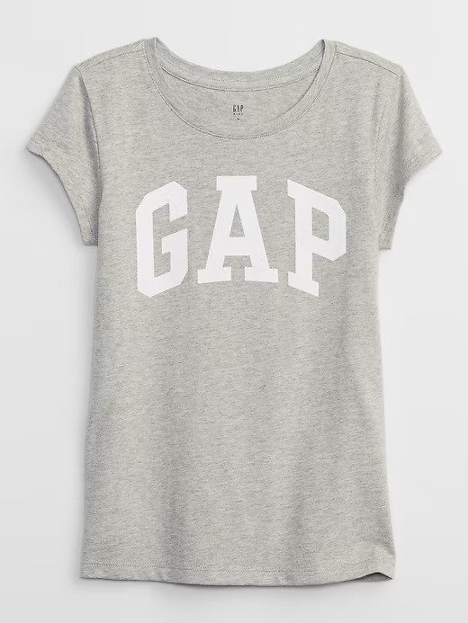 Remera manga corta gap talle 12 grid melange