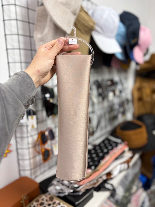 Producto - Pañuelo grande beige liso