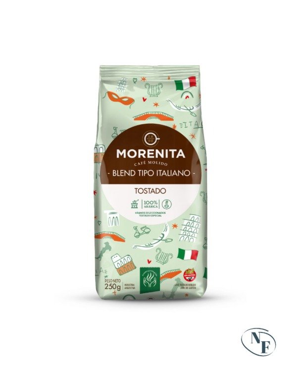 Producto - CAFE LA MORENITA ITALIANO X250GR