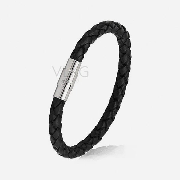 Producto - Pulsera Cuero Trenzado Simple