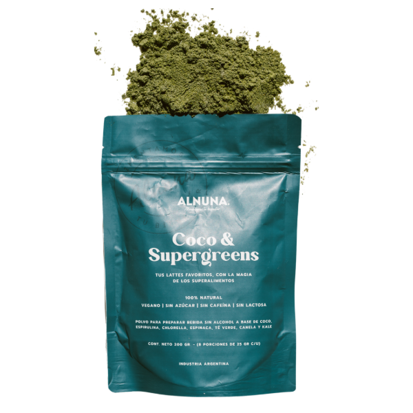 Producto - Latte Coco y Supergreens 200G