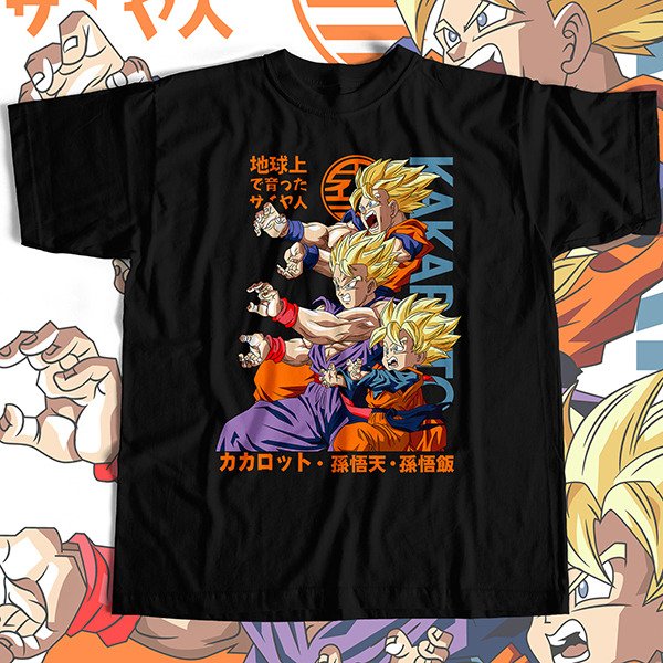 Producto - Goku, Gohan y Goten - Remera