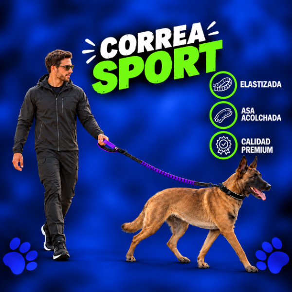 Producto - CORREA SPORT / Reflex / Acolchada / Elastizada - 1
