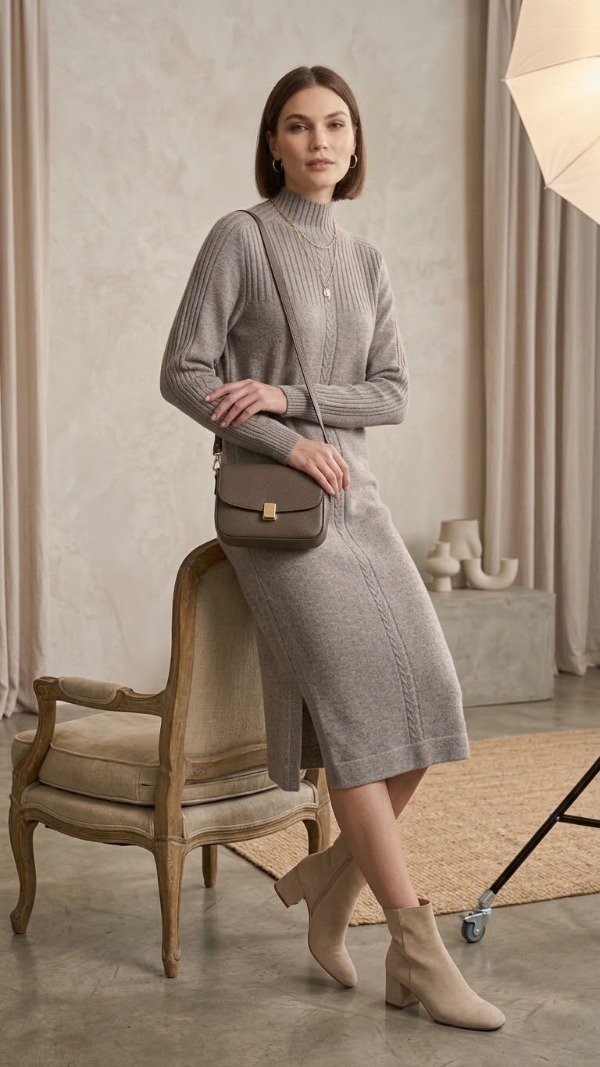 Producto - Vestido Manhattan Full-Knit - Sofisticación Sin Costuras - 9