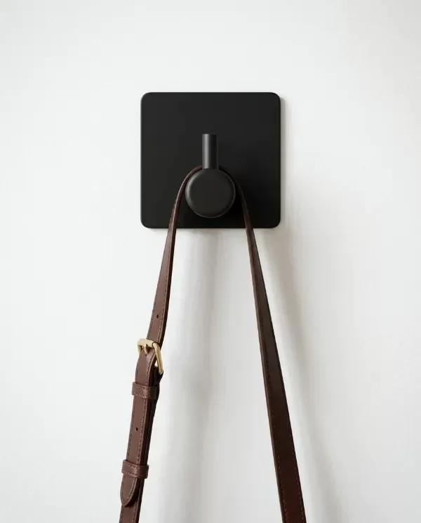 Producto - PERCHERO AUTOADHESIVO  NEGRO