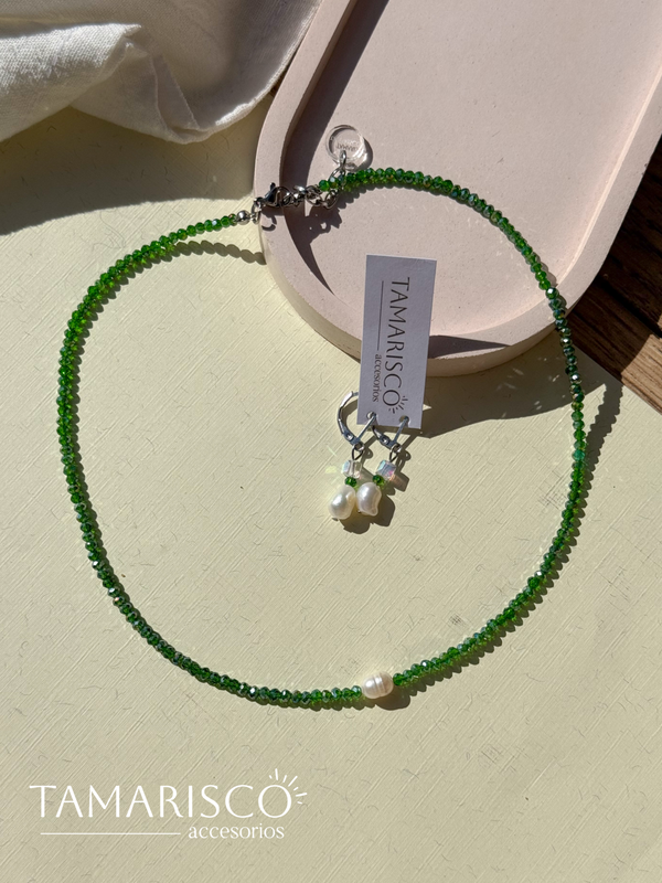 Producto - Collar Iris - Verde - 1