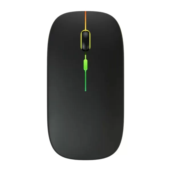 Producto - .Mouse Inalámbrico Luces Rgb Gamer Bluetooth Pc Receptor Usb