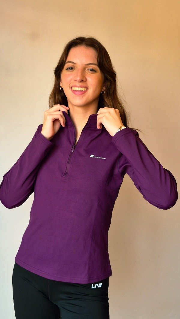 Producto - REMERA ZIP PURPLE
