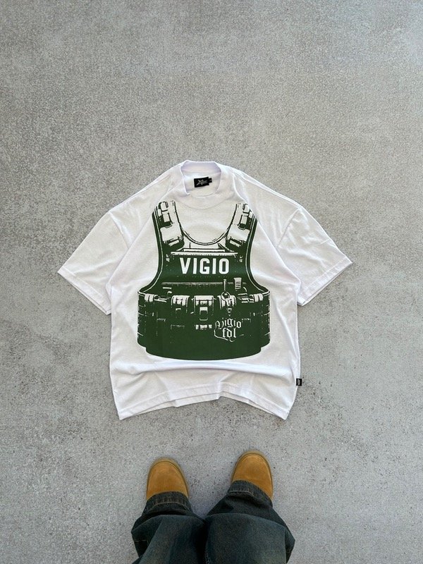 Producto - TSHIRT OVER CHALECO WHITE