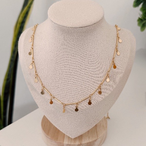 Producto - Cadena dijes circulos 45/50cm