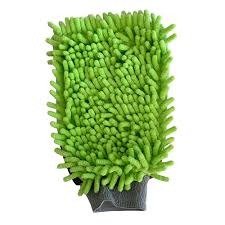 Producto - Manopla de microfibra con esponja