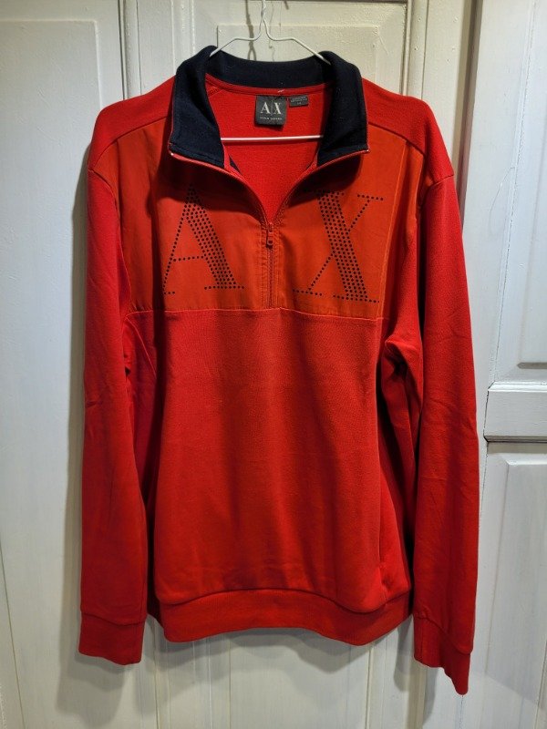 Producto - Buzo ARMANI EXCHANGE colorado EN SALE Talle L - PRECIO: 50X
