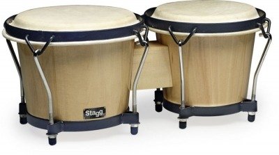 Producto - STAGG BONGOE DE MADERA 6" Y 7"-COLOR NATURAL