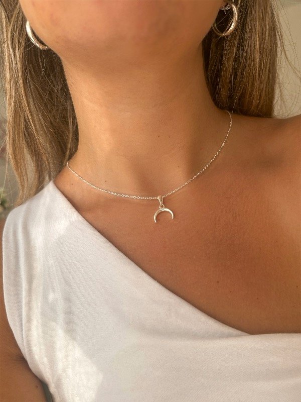 Producto - Collar Melanie Acero Blanco
