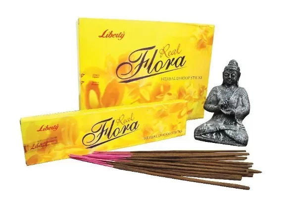 Producto - SAHUMERIO REAL FLORA MASALA LIBERTY X 1