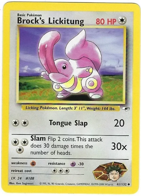 Producto - Brock's Lickitung (41/132) [Gym Heroes Unlimited]