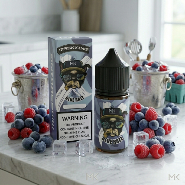 Producto - NIC SALT MASKKING BLUE RAZZ 30ML 35MG