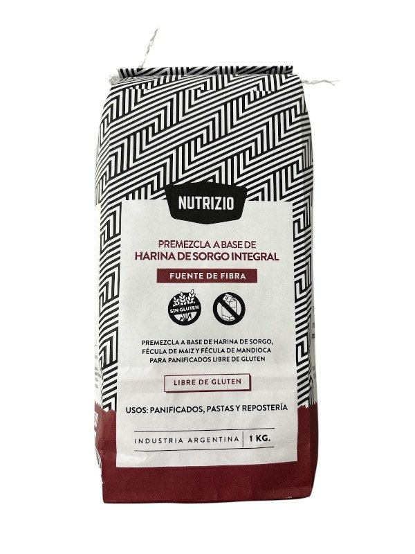 Producto - PREMEZCLA INTEGRAL A BASE DE SORGO SIN TACC 1KG